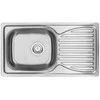 Bikuva.lt Virtuvės kriauklė AB 760x420x0.8mm Satino apdaila
