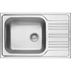 Virtuvinė plautuvė Deante Legato ZEL 0110, satin