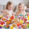 VIRTUVINIS ŽAISLŲ RINKINYS VAIKAMS MAISTINIOMS VAISIAMS IR DARŽOVĖMS Pjaustyti