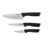 Virtuvinių peilių komplektas TEFAL Comfort, juodos sp., 9cm, 12cm, 15cm, 3 vnt.