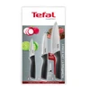 Virtuvinių peilių komplektas TEFAL Comfort, juodos sp., 9cm, 12cm, 15cm, 3 vnt.
