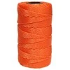 Bikuva.lt Virvė suktasis polipropileno 1,5 mm x 100 m, oranžinė