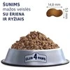 Club 4 Paws Adult Small su ėriena ir ryžiais sausas Maistas šunims su ėriena, 2kg