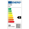 Visuomeninis LED šviestuvas REUS&amp;HELLE, 40W, 4000K, 3600lm,alium.korpusas,120x2,5x7,5cm