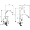 Visuomeninis LED šviestuvas SPECTOR, IP54, 15 W, 4000 K, 1200 lm, juodos sp 19,5x9,5x3,5cm