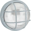 Visuomeninis šviestuvas SPECTOR LIGHT, IP44, E27, 100W, 230 V, pilkos sp., Ø18,5x9,5cm