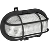 Visuomeninis šviestuvas SPECTOR LIGHT, IP44, E27, 60W, 230 V, juodos sp., 18,6x12,2x10,8cm