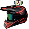 Visureigio šalmas skirtas paspirtukui Full Face, S dydis 55-56 cm + akiniai