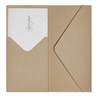 Galeria Papieru Vokai DL NATURE 220g 5vnt tam smėlio