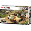 Vokietijos Panther Tank 725 El Modelis 2in1 Sluban Blocks Army Military B0859