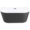 Vonia Besco Vica Glam 170 Graphite, su Graphite sifono dangteliais