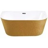 Vonia Besco Vica Glam 170 Gold, su Juodas sifono dangteliais