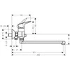 Maišytuvas Hansgrohe Logis, 71402000