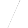 Vonios užuolaidų karnizas, teleskopinis, baltos sp., 22 mm, 125-220 cm