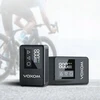 Voxom EPu2 USB-C 120 PSI akumuliatoriaus siurblys, juodas aliuminis