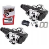 Vp Components SPD VP VXE VX-1001 pedalai - Shimano sistema + BLOKAI - XC GRAVEL