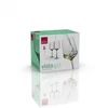 Crystalex Raudono vyno taurės Tulipa 450ml 6vnt