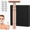VYRIŠKAS KLASIKINIS SKUTIMOSI SKUTIMAS NERŪDIJANČIO PLIENO ROSE GOLD 10 peilių
