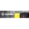 WALIZKA ŚREDNIA NA KÓŁKACH PODRÓŻNA BAGAŻ DIAMOND Juoda M 24" A227 ABS