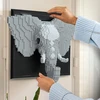 WALL ART MONTAVIMO RINKINYS KONSTRUKCINIŲ BLOKŲ RINKINYS SU DRAMBLIU