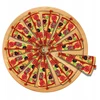 Warta Dėklas "pizza" mokyklai, "cordura" medžiaga, 27x13x5cm