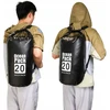 WATERPROOF BAG WATERPROOF KAYAK BAG TOURIST KUPRINĖ 20L Juodas