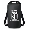 WATERPROOF BAG WATERPROOF KAYAK BAG TOURIST KUPRINĖ 20L Juodas