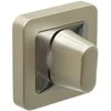 Metal Bud WC užsuktukas, kvadratinis, universalus, matinio sidabro sp.