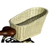 Wiklinowe Cuda WICKER BASKET DVIRAČIO krepšelis, RACK, baltas