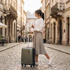 WINGS ABS salono lagaminas + rankinis bagažas 38L, be papildomų mokesčių už lėktuvą