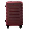 WINGS DIDELIS lagaminas 28" 96L POLICARBON CRAKE WINE Raudonas