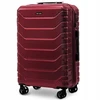 WINGS DIDELIS lagaminas 28" 96L POLICARBON CRAKE WINE Raudonas