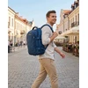 WINGS kuprinė rankinis bagažas 40x25x20 su krepšio funkcija įlipimui į lėktuvą