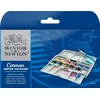 Winsor Newton Akvareliniai dažu rinkinys Cotman Pocket Plus 12x1/2 kubeliu+teptukas plastikine dežute
