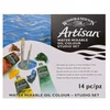 Winsor & Newton Artisan aliejinių dažų rinkinys 10x37ml + priedai