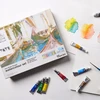 Winsor & Newton Cotman rinkinys: 12 akvarelės, teptukas, blokas