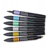 Winsor Newton Promarker Metallic Tones 6 spalvų markerių rinkinys
