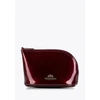 Wittchen Verona lakieruota odinė kosmetinė, bordo, 25-3-275-9