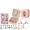 WKS Charms Beads Labubu papuošalų apyrankių kūrimo rinkinys vaikams