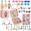 WKS Charms Beads Labubu papuošalų apyrankių kūrimo rinkinys vaikams
