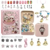 WKS Charms Beads Labubu papuošalų apyrankių kūrimo rinkinys vaikams