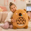 WKS DIDELIS CAPYBARA MASKOTAS SU MAŽA CAPYBARA 7 viename CAPYBARA + 6 MAŽOS CAPYBARA