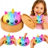 WKS GNIOTEK PIERÓG RAINBOW UNICORN ANTISTRESINIS ŽAISLINIS KOLDINIŲ MĖSTERIS