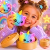 WKS GNIOTEK PIERÓG RAINBOW UNICORN ANTISTRESINIS ŽAISLINIS KOLDINIŲ MĖSTERIS