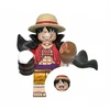 WM Beždžionė D. Luffy su maistu ir gėrimais iš One Piece minifigūrėlės kaladėlėms