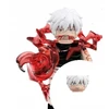 WM Gojo Satoru su raudona energija iš Jujutsu Kaisen kaladėlių minifigūrėlės