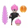 WM Juodas Son Goku iš Dragon Ball minifigūrėlės kaladėlėms