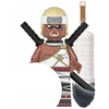 WM Killer Bee iš Naruto kaladėlių minifigūrėlė