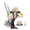 WM Rūkalius iš One Piece minifigūrėlės kaladėlėms