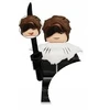 WM Sousuke Aizen iš Bleach minifigūrėlė kaladėlėms